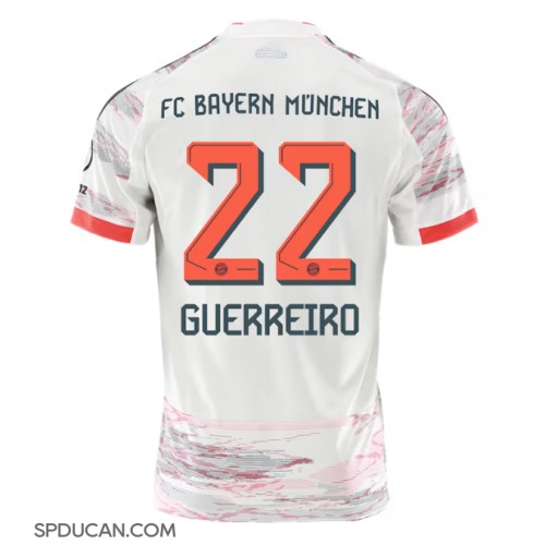 Muški Nogometni Dres Bayern Munich Raphael Guerreiro #22 Gostujuci 2025-26 Kratak Rukav
